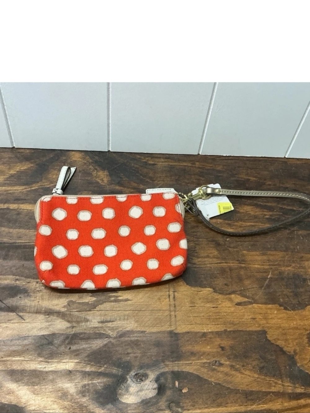 Coach Poppy  Vintage Mini Dot Wristlet With Hang Tag & Original Price Tag - Picture 2 of 7